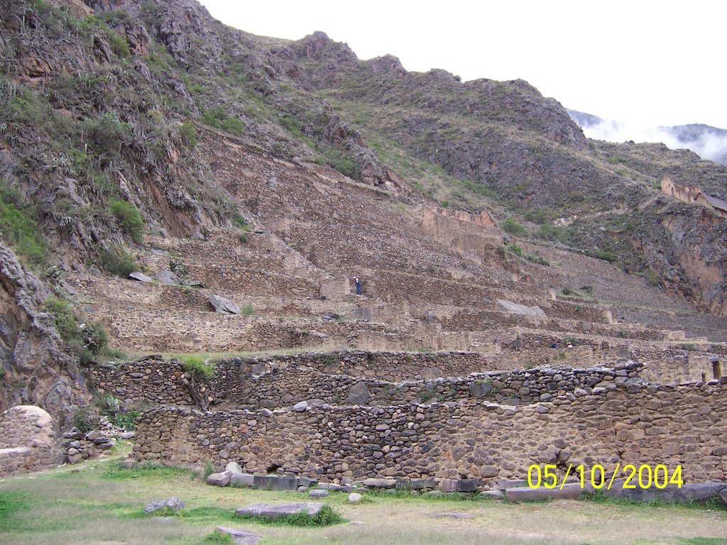 Muros y andenes - Ollantaytambo by Wilfredo Valverde