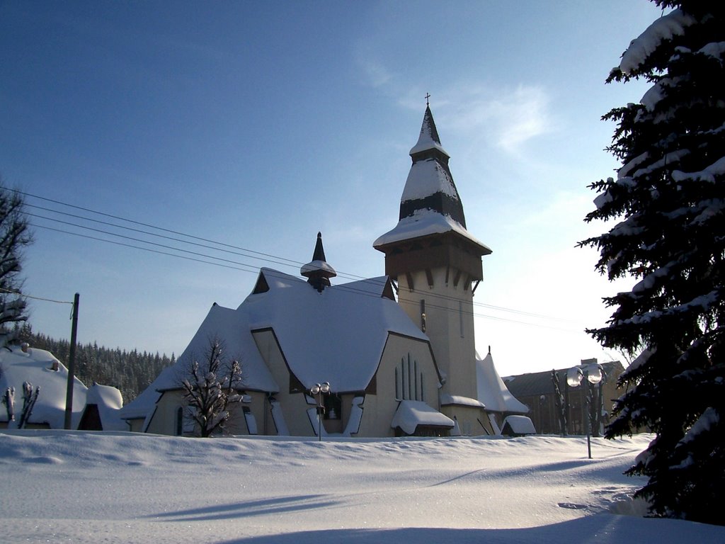 Kostol sv. Anny, zima 2005 by Štefan Fábry