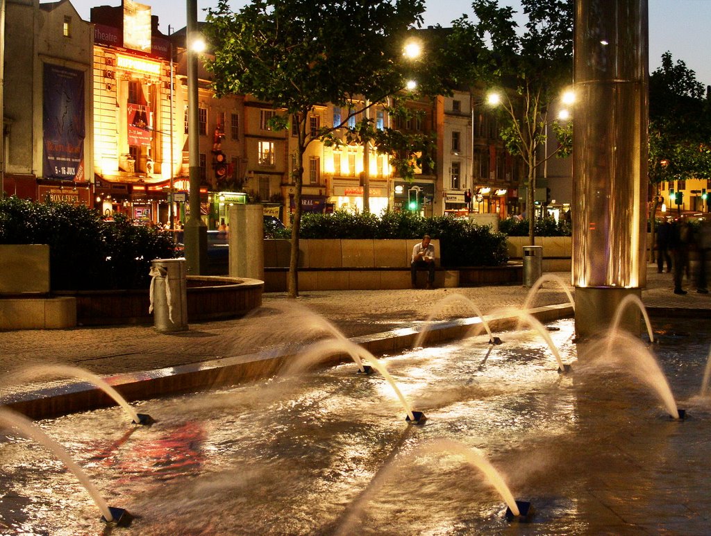 Centre Promenade at night, Bristol by David P