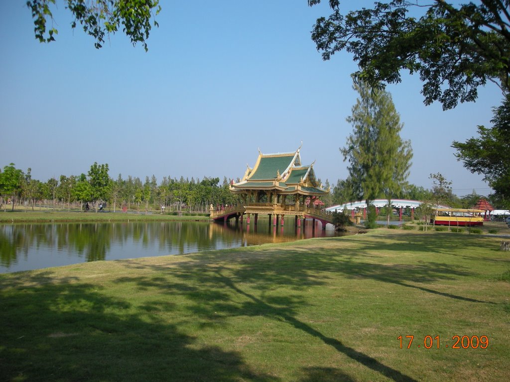 Sala of Ten Reincarnations. Muang Boran by Victor Gorbachev