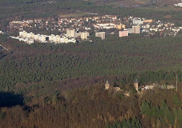 Burg Frankenstein und Eberstadt Süd 3 by Jan Schaefer