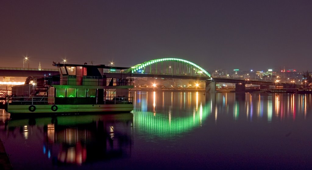 BELGRADE on the river Sava by goranikon