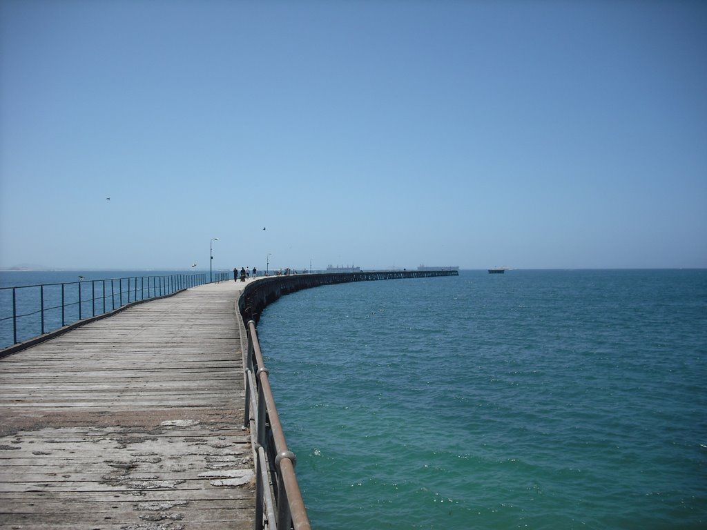 The Jetty by Trevor Kenyon