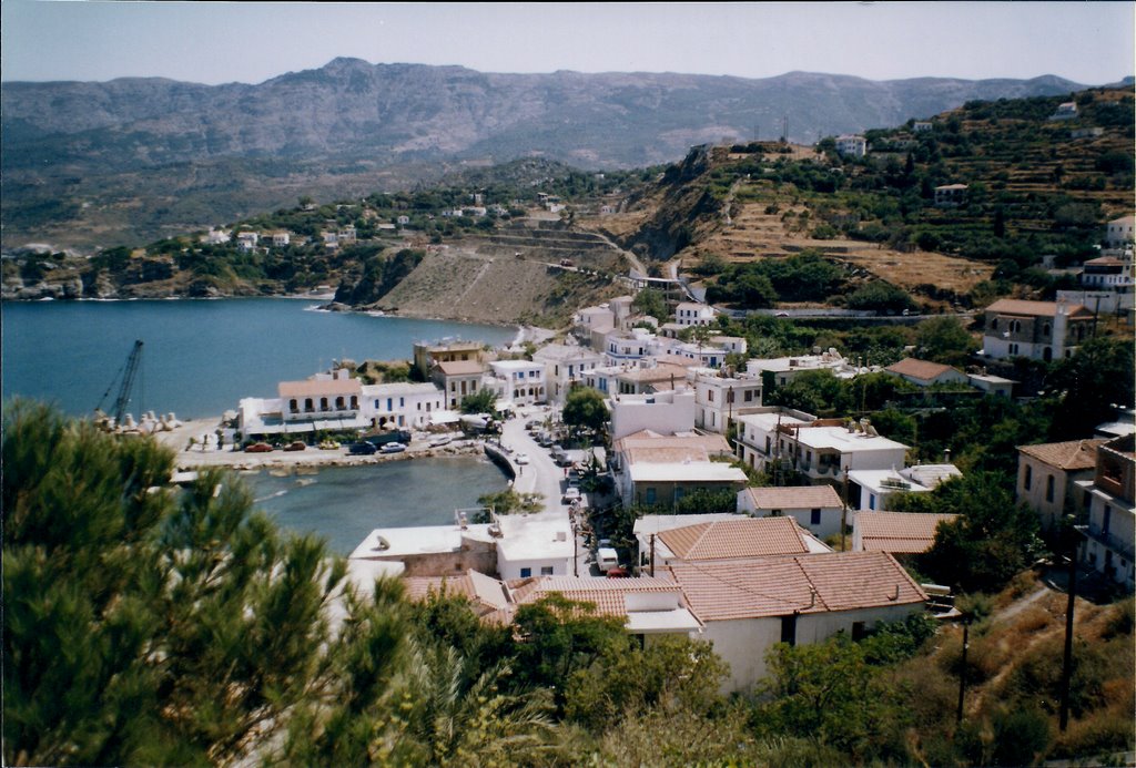 Ikaria island Sept. '98_Evdilos, 2nd port of island by Socrates_P.