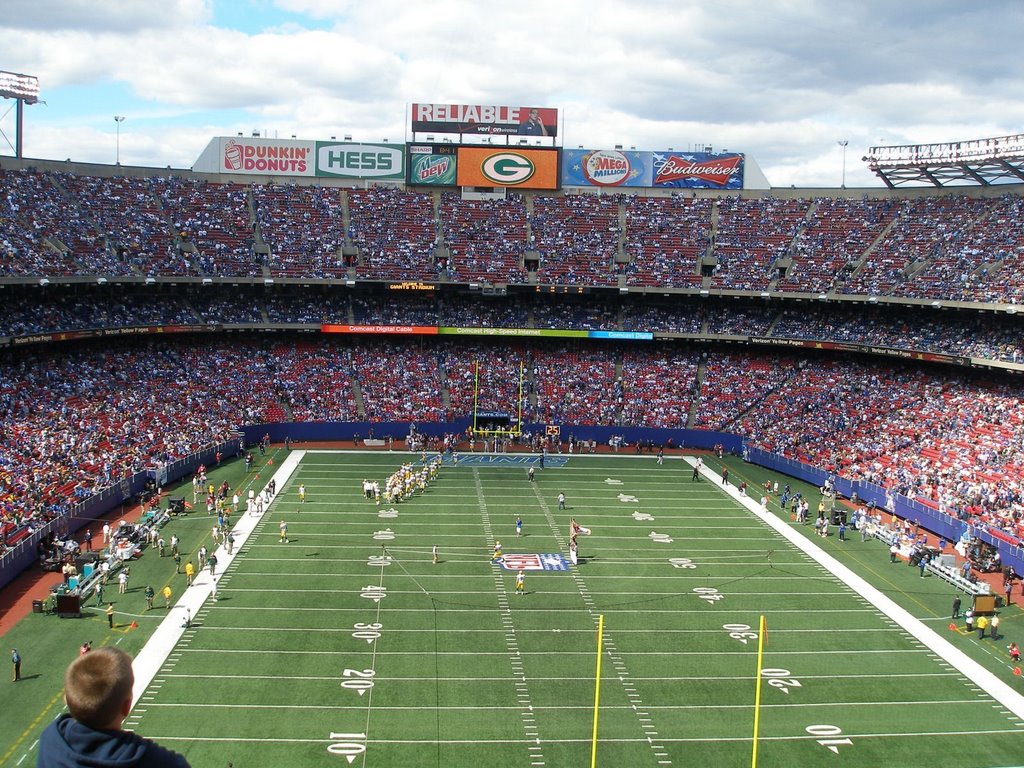 Opening Day at Giants Stadium, The Meadowlands, East Rutherford, NJ, USA – September 16, 2007 by Gary Miotla