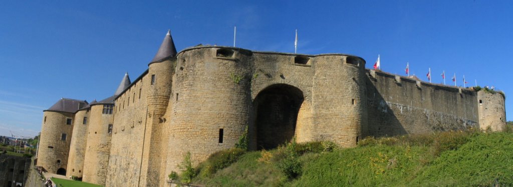 Vues panoramique du chateau de SEDAN by CIGARME Dominique