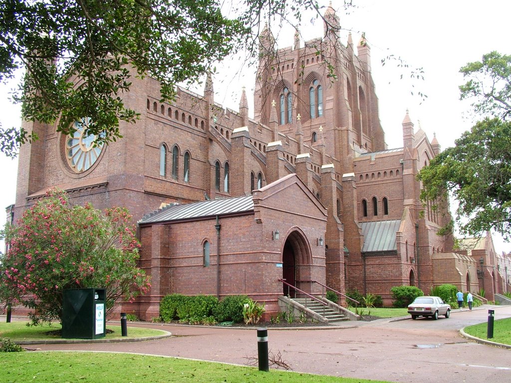 Anglican Cathedral Newcastle (near entrance) by SEChurchPics