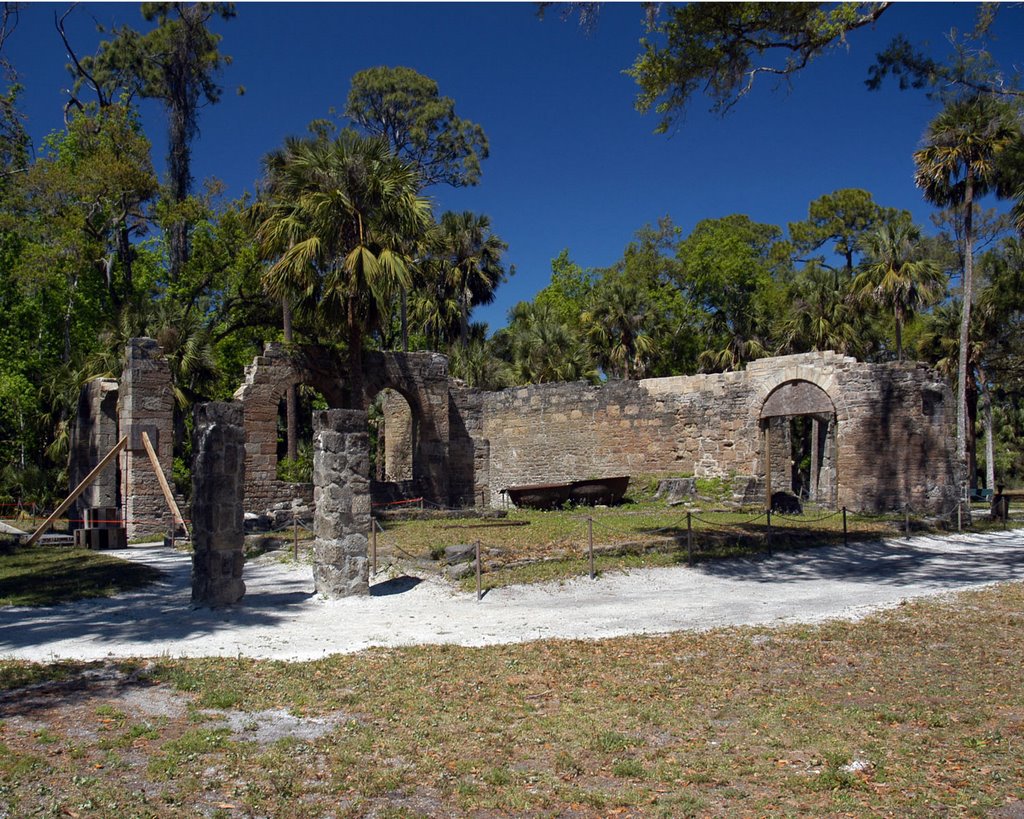 New Smyrna Sugar Mill by Steven Spring