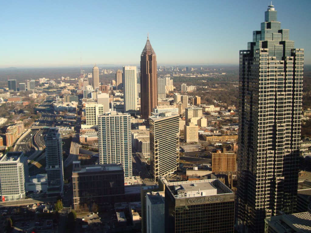 Atlanta, Georgia . View from hotel Westin .68th Floor by stas1992