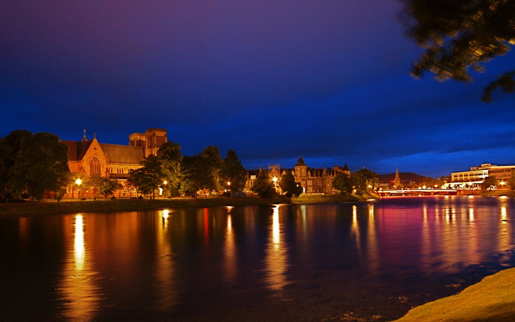 Inverness at night by Jorge Carvajal