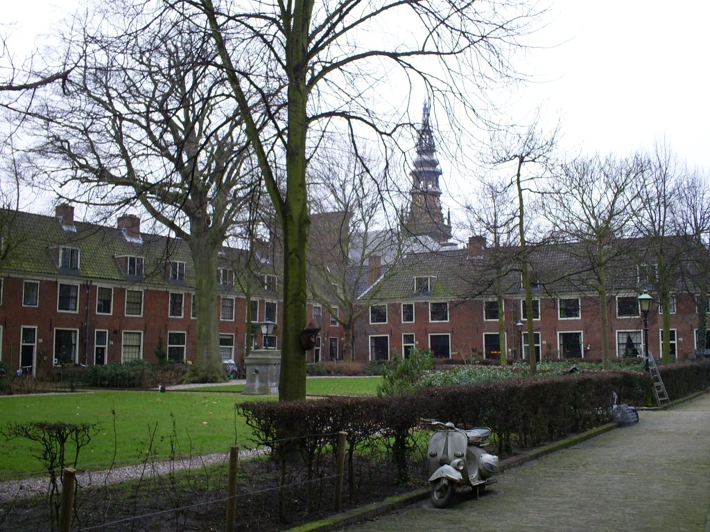 Proveniershof in Haarlem by C.A. Conny