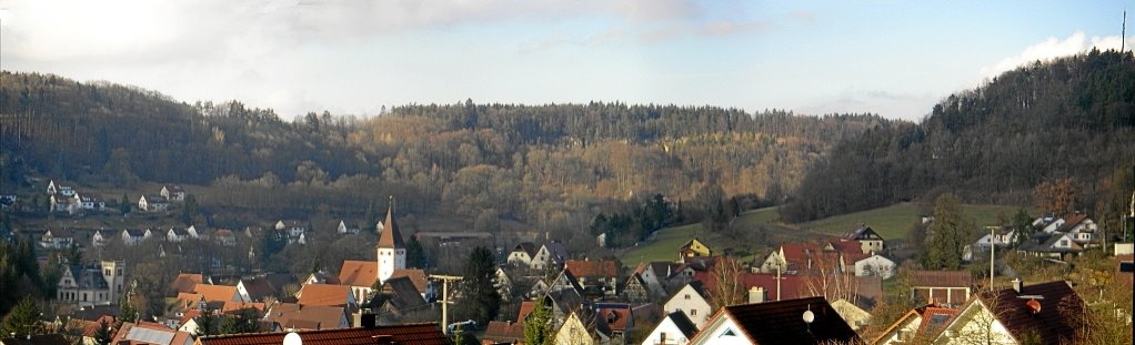 Panorama von Vorra im Winter by Stefan_G.