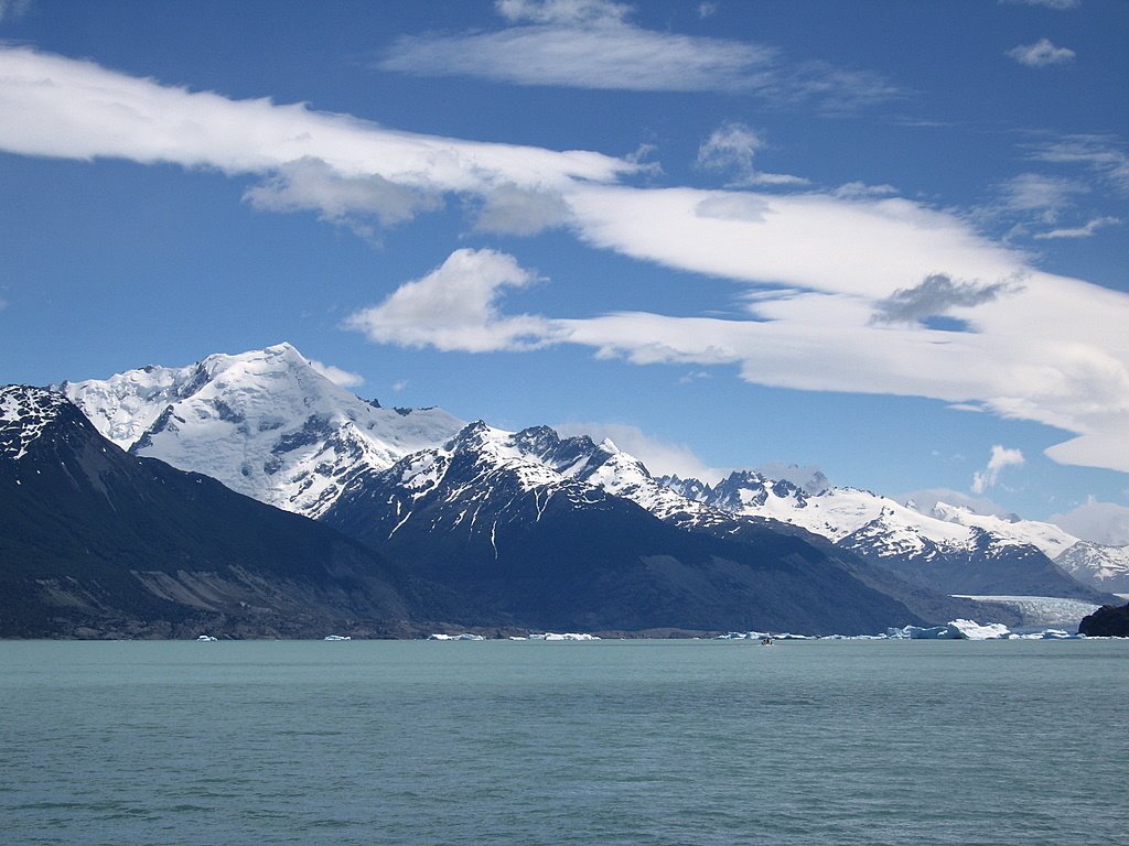 Upsala Glacier's neighborhood by Andy Goss