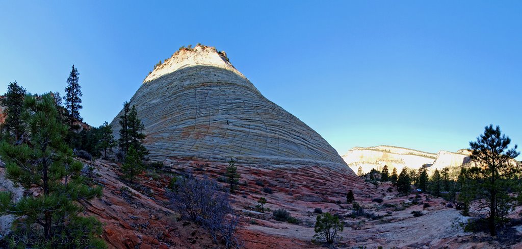 Checkerboard Mesa Panorama by Wayne Kuhlmann