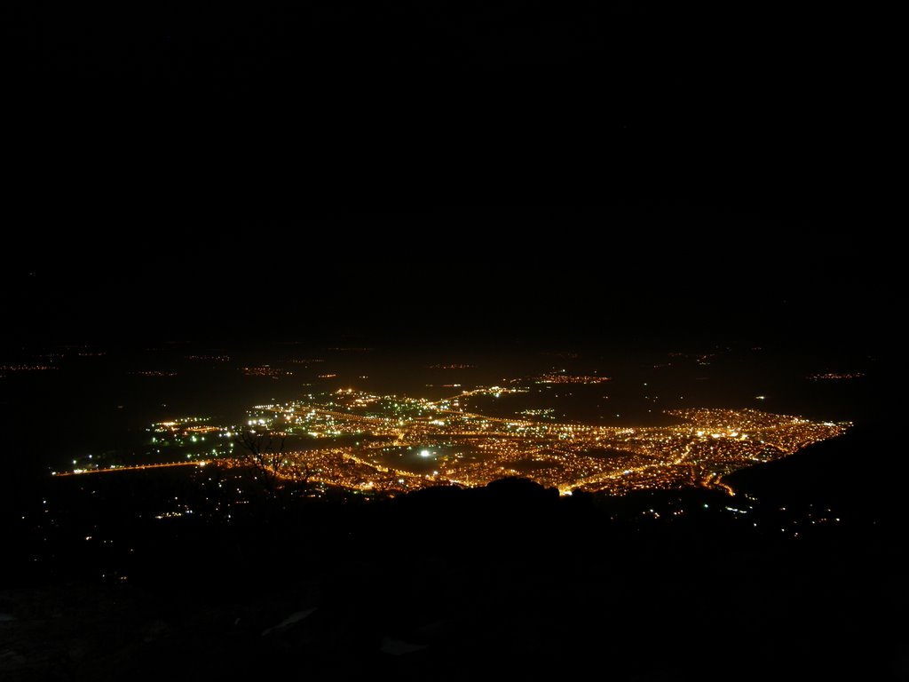 Sliven by night by Karavelov