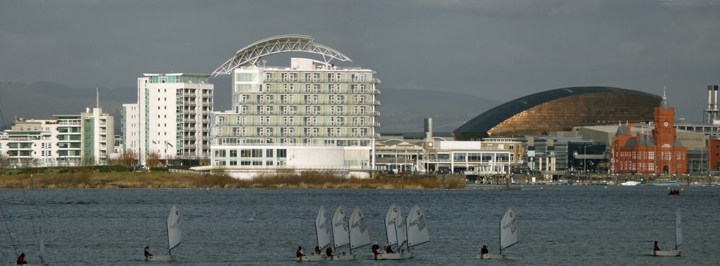 Cardiff Bay. by A Davies