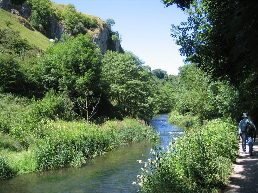 River Dove and Dovedale above Dove Holes by pedrocut