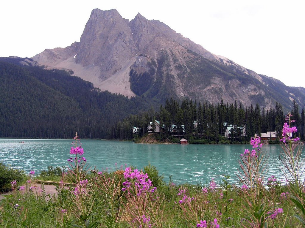 Emerald Lake and Mt. Burgess by Masako Yamashita