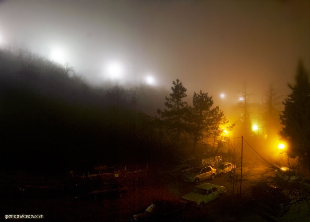 Sochi. Evening Fog by germanvlasov