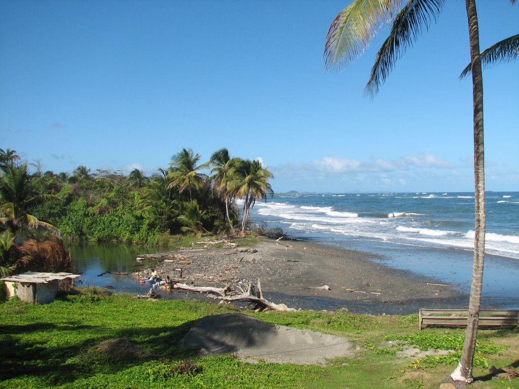 View of the estuary from The Estuary bar, Grenada by Hogan of Grenada