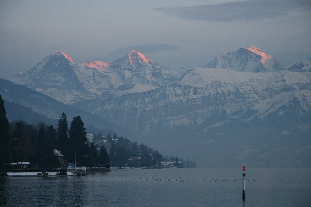 Eiger Monch Jungfrau by Dirk