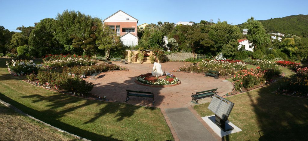 Karori Cemetery - Panorama by Fritz Schöne