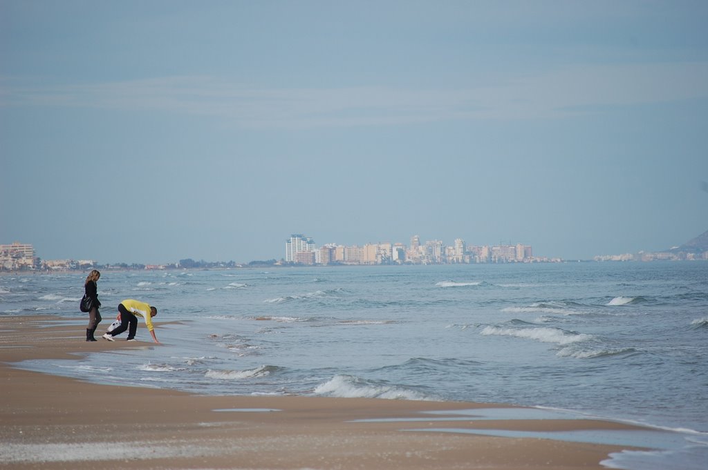 Gandia Beach by Diego Molla