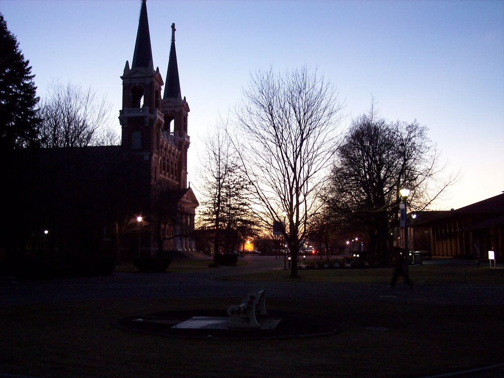 St. Aloysius at Sunset by kbunnee