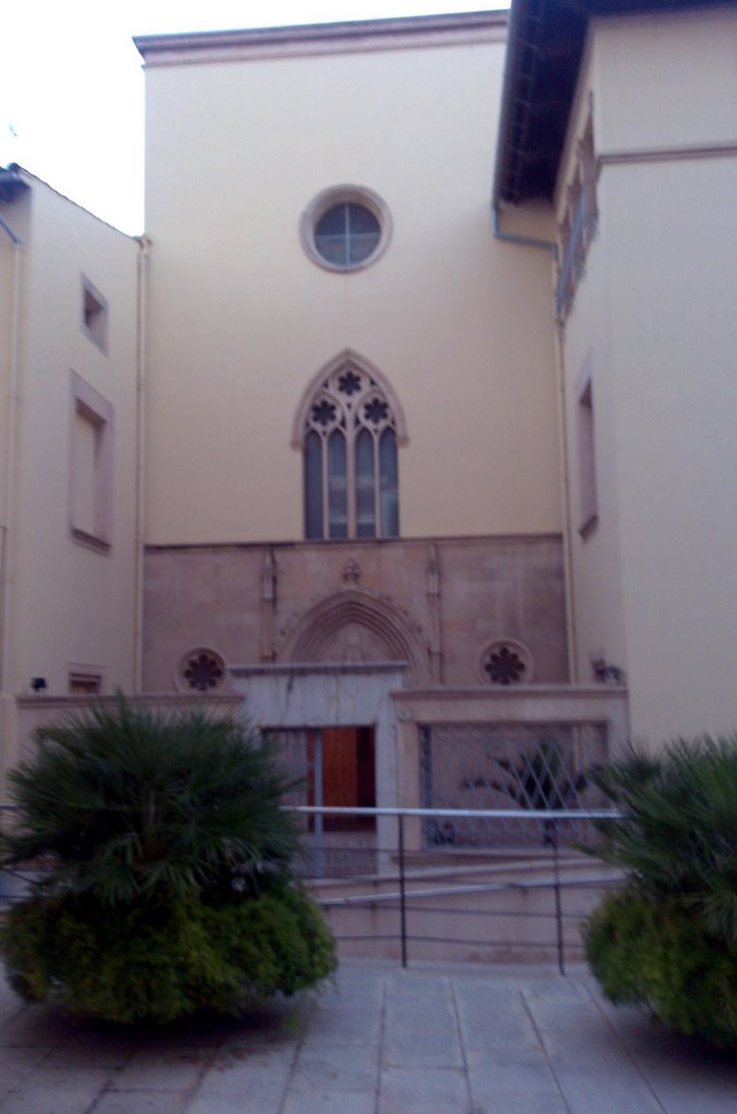 A church front in the Palma de Mallorca's historic center. by Spiritualized Kaos