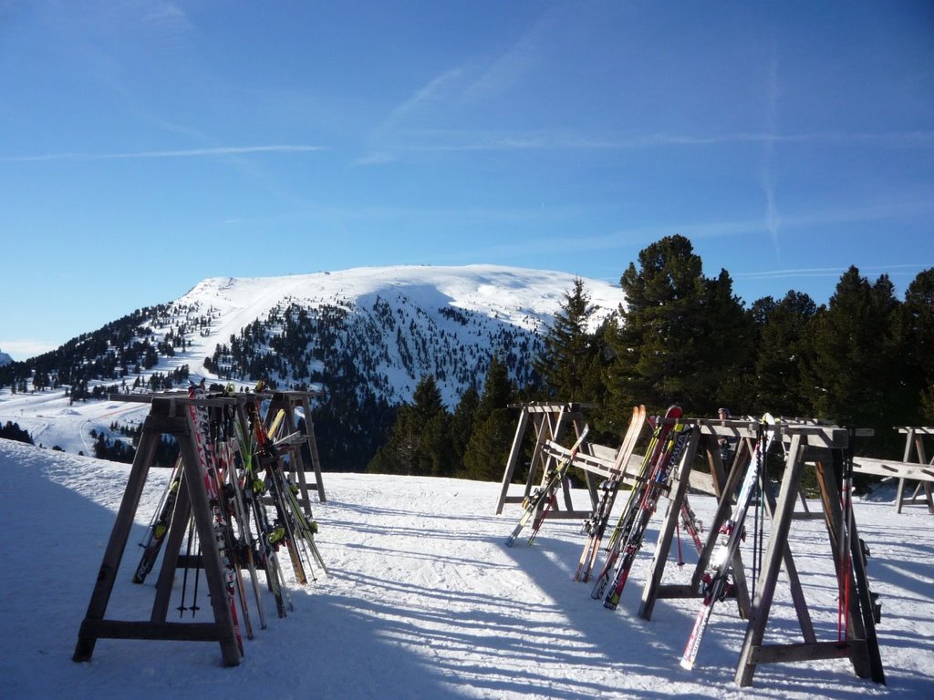 Pala di Santa vista dalla Mayrl Alm (Obereggen-Pampeago) by bevilacqua