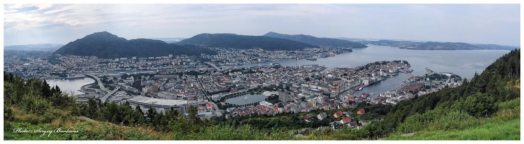 Panorama , Bergen (c) Sergey Barkans by DiscoverySB / Sergey Barkans /