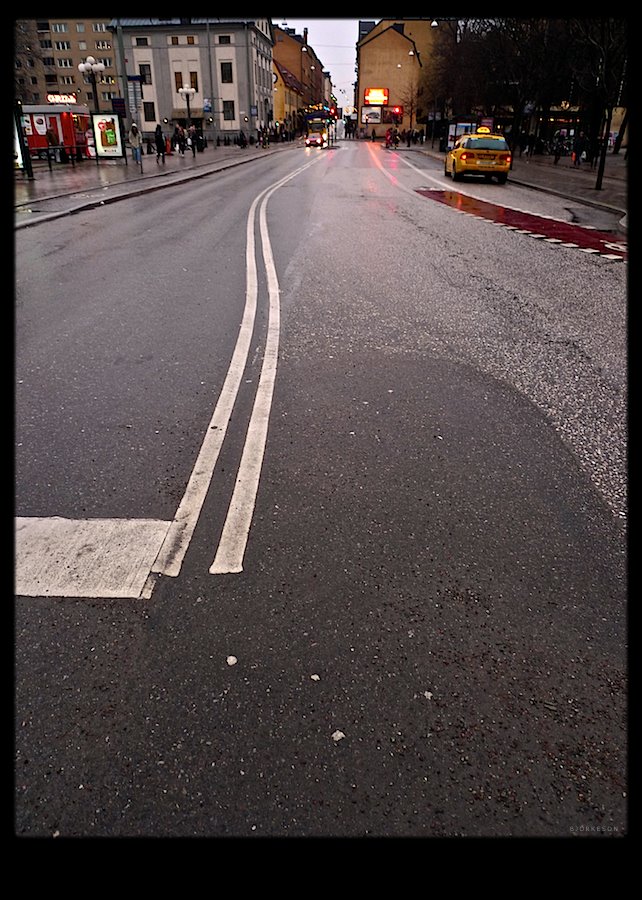 Götgatan at Malmen, north by Lasse Björkeson