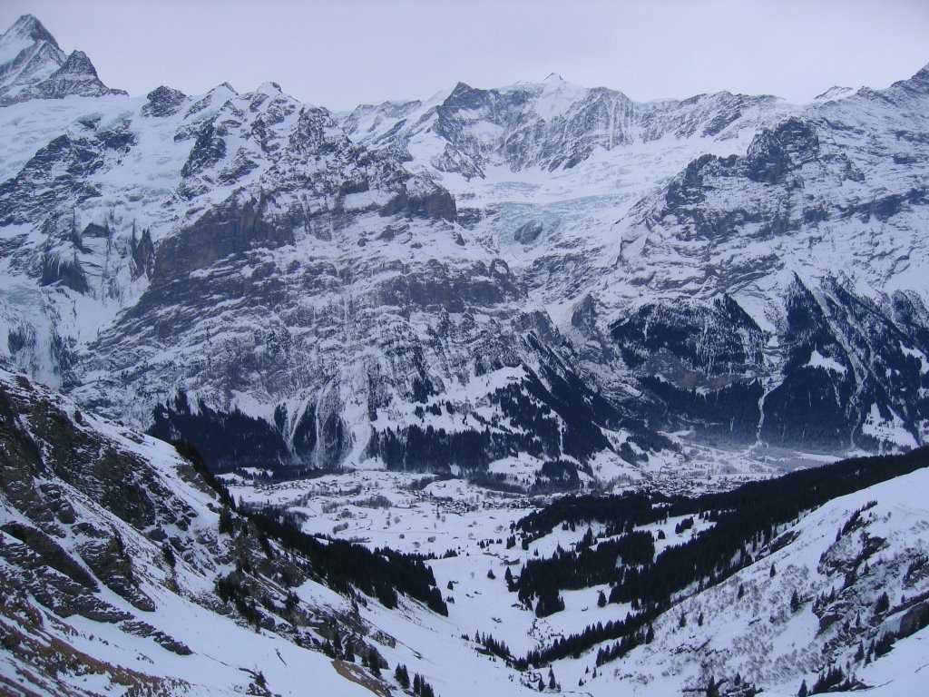 Grindelwald Winter Wonderland by BlueMenagerie