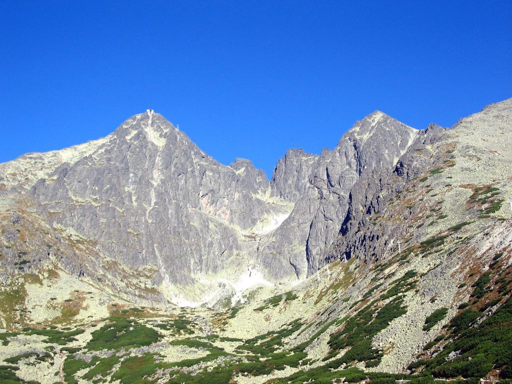 Lomničák ,Kežmarák a malý Kežmarák v zadu by Cabo - PD