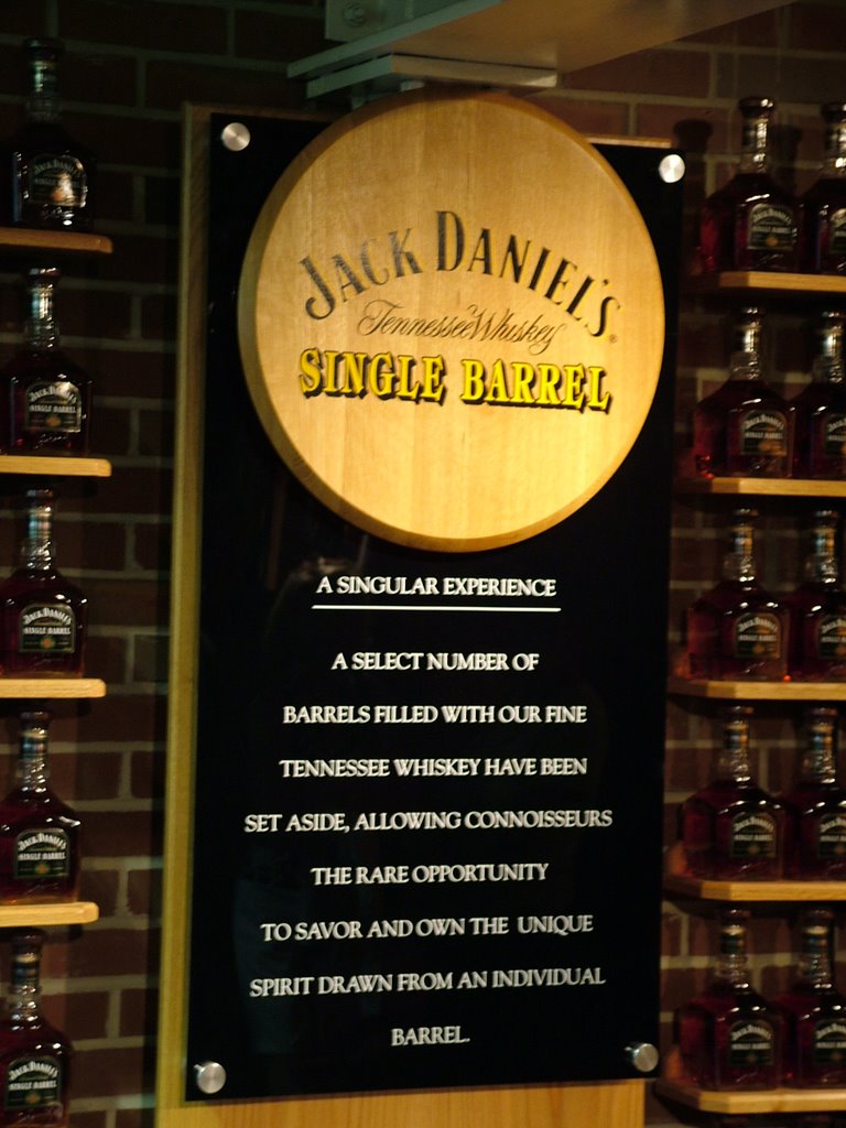 Single Barrel Club at the Jack Daniel's distillary in Lynchburg, Tn - 3rd July 2006 by mjdenness