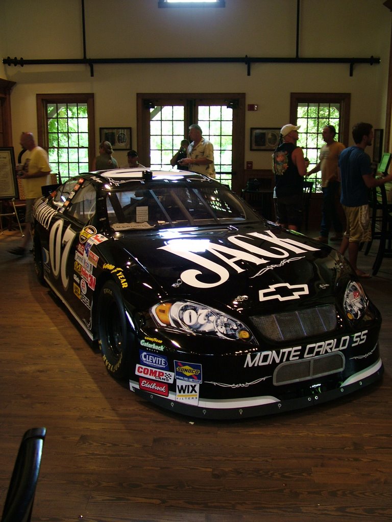 Racing car at the Jack Daniel's distillery in Lynchburg, Tn - 3rd July 2006 by mjdenness