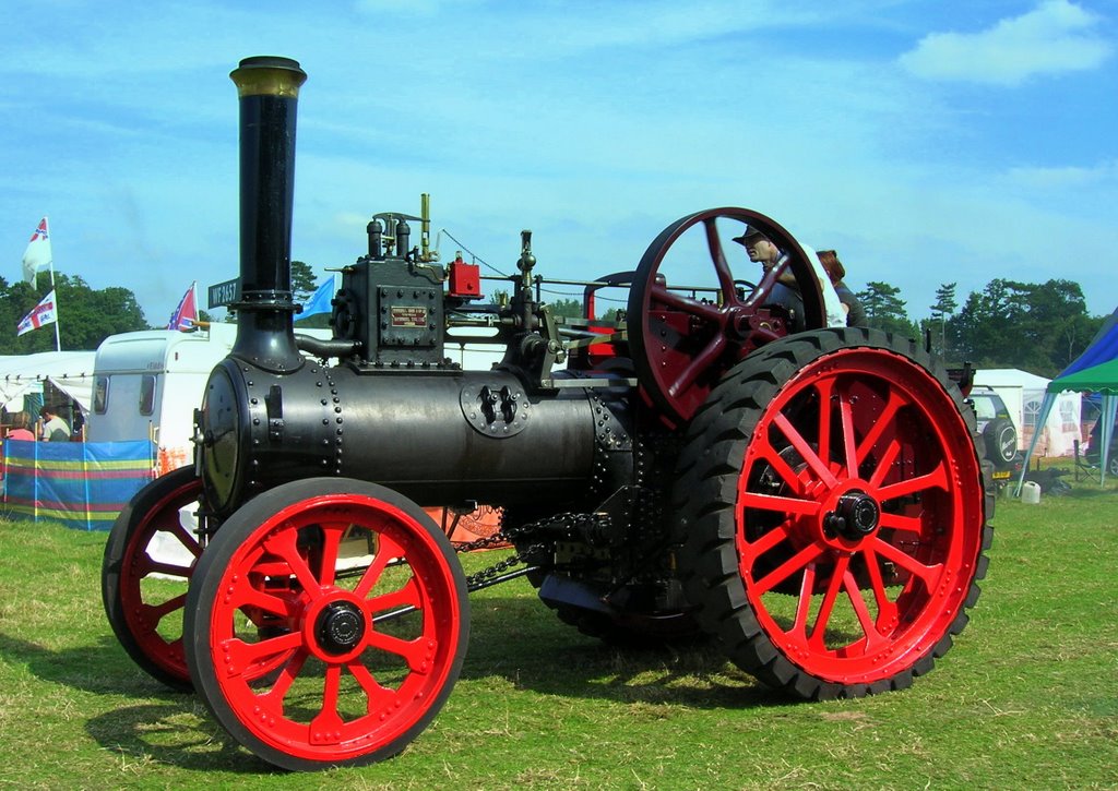 Old Work Horse-Steam engine by Grey Eagle Ray