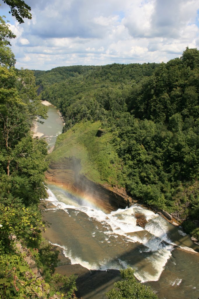 Genesee Falls, NY, USA by Joel Chambers