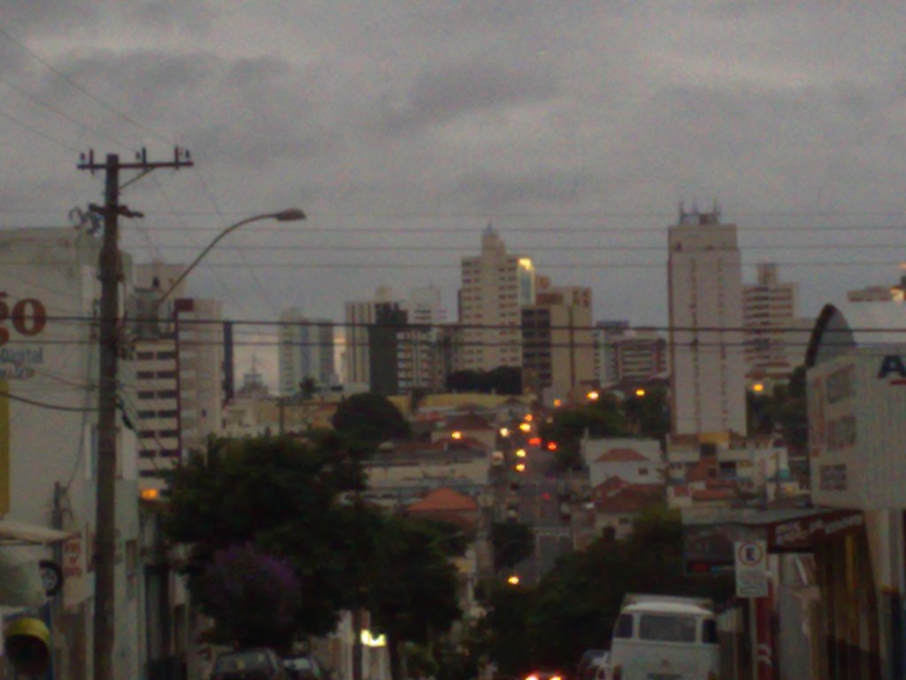 Marília Vista do Começo da Rua Nove de Julho by Fernando Afonso