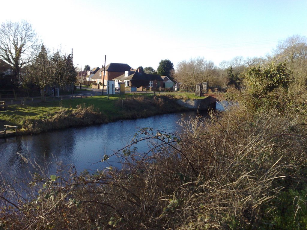 Royal Military Canal, West Hythe by augerb