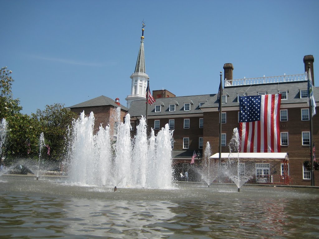 Alexandria city hall in Old Alexandria town by Laura