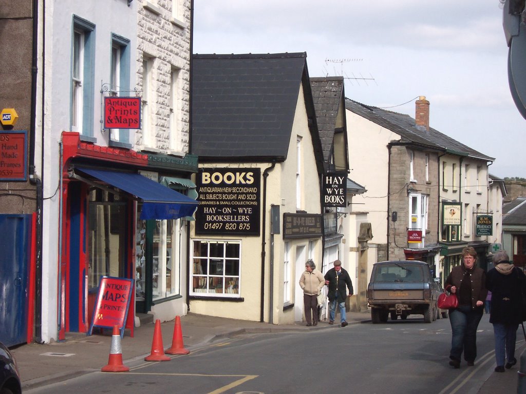 Hay on Wye book shops by JP1000