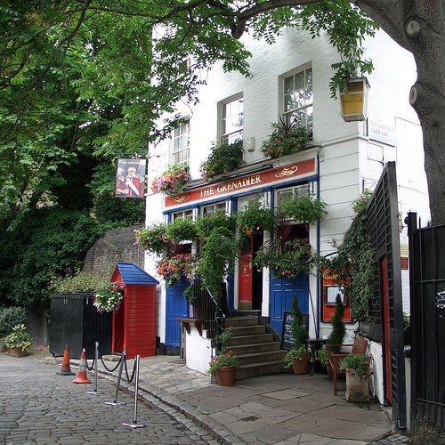 The Grenadier,Wilton Row, Belgravia by Gordon Abben