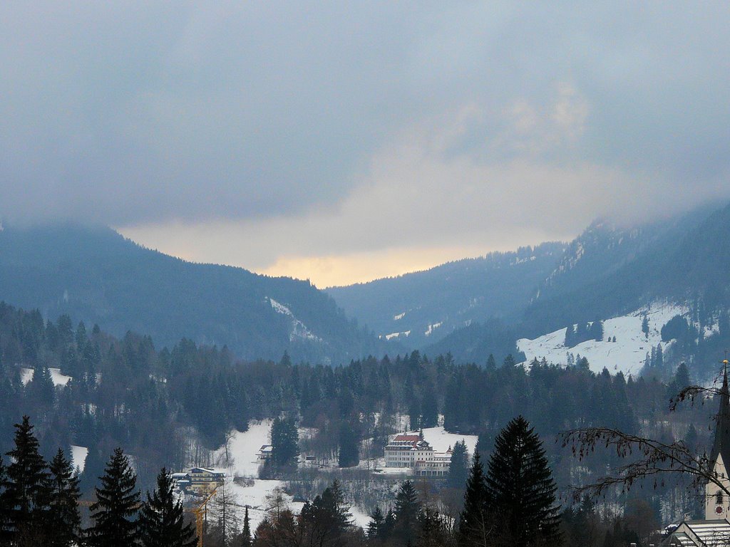 DEU: Oberstdorf - view from Schattenberg Skistadion by Yory