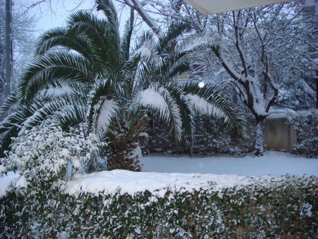 Irakleio in snow, 18/2/2008 by Christos_Panagopoulos