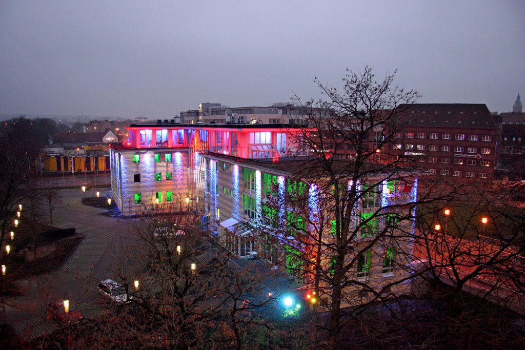 Osnabrück - DGB Haus am Bahnhof (nachts) by jkriege