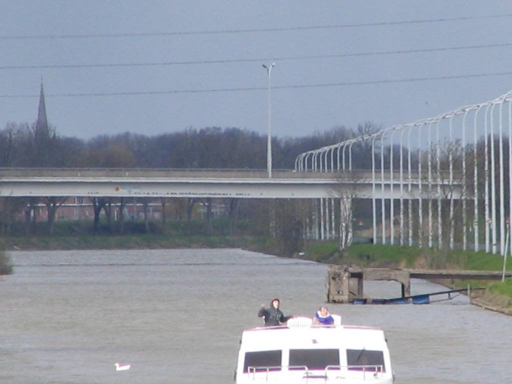 Bridge "Noorderring" over canal by BCPT8900