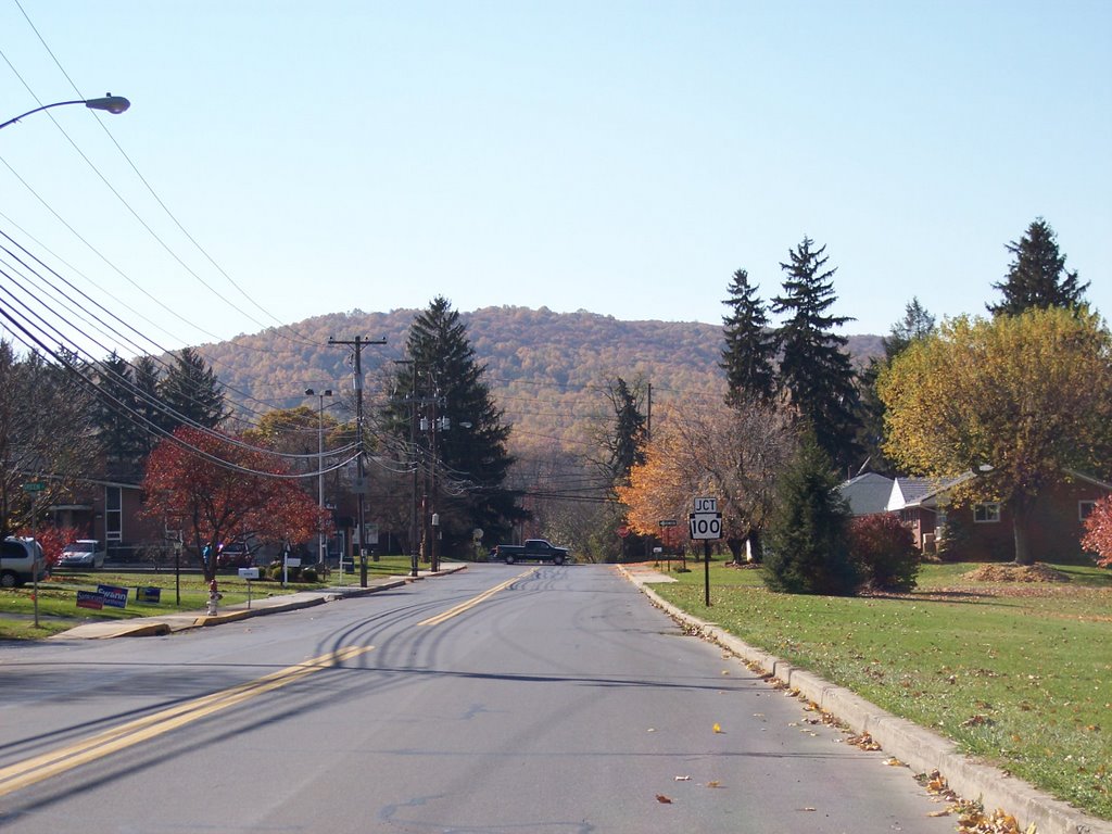 Looking toward Rt. 100 & Macungie Mountain by Lil-Rosi