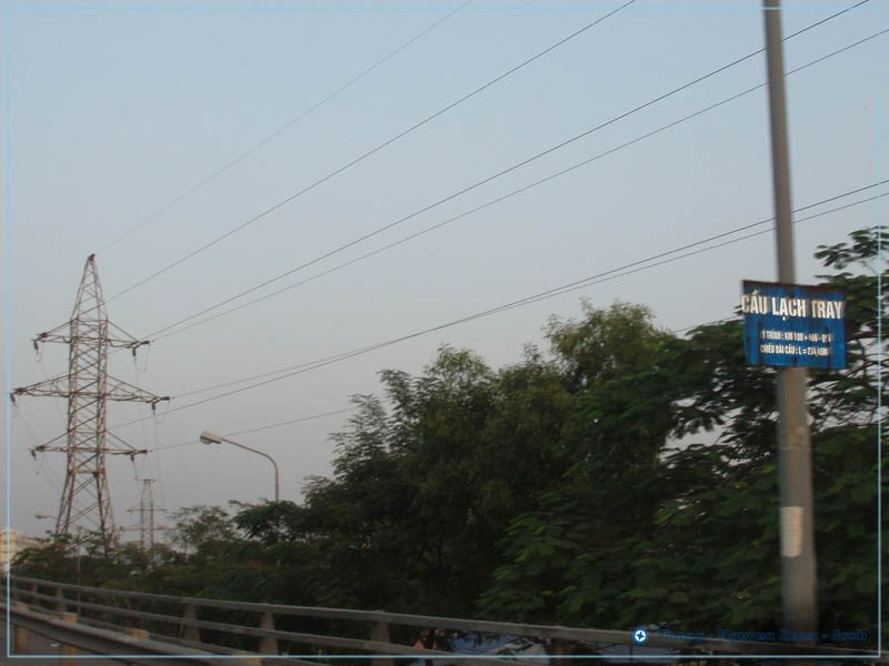 Cầu vượt - Lạch Chay (Km100+466 QL5) - Over bridge by Vietnam - Paracels