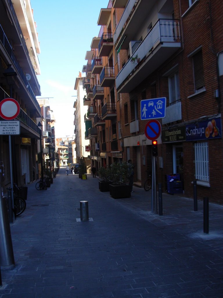 Sant Cugat, carrer de Rosselló by nespinosa